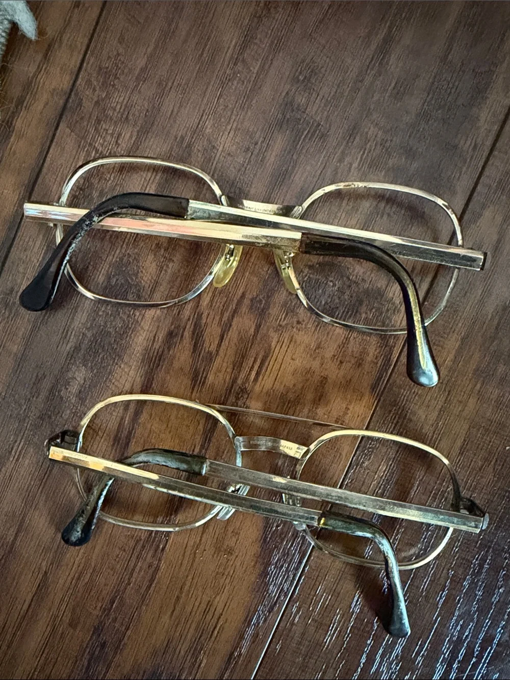Couple of Antique 10k RGP Glasses